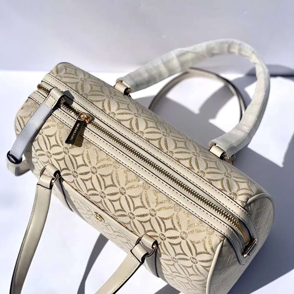 MICHAEL KORS JST TRAVEL MEDIUM DUFFLE SATCHEL SHOULDER CROSSBODY BAG MK